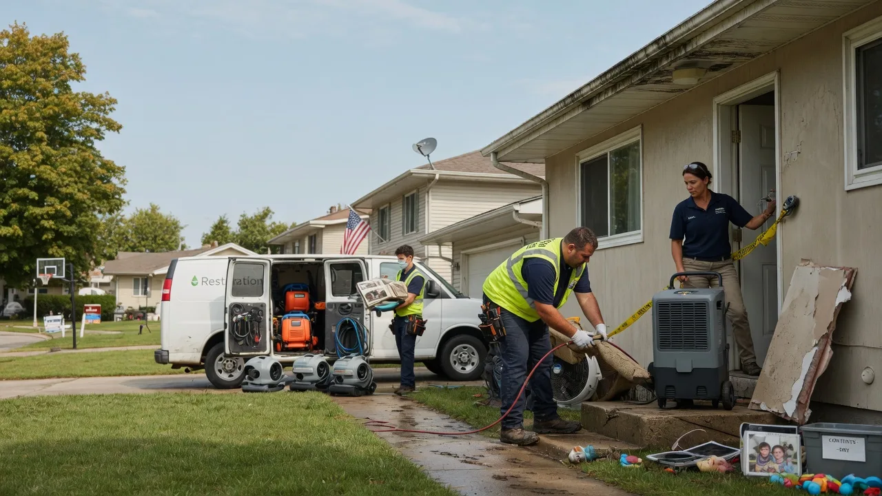 Water Damage Restoration in Ninnekah, OK near me